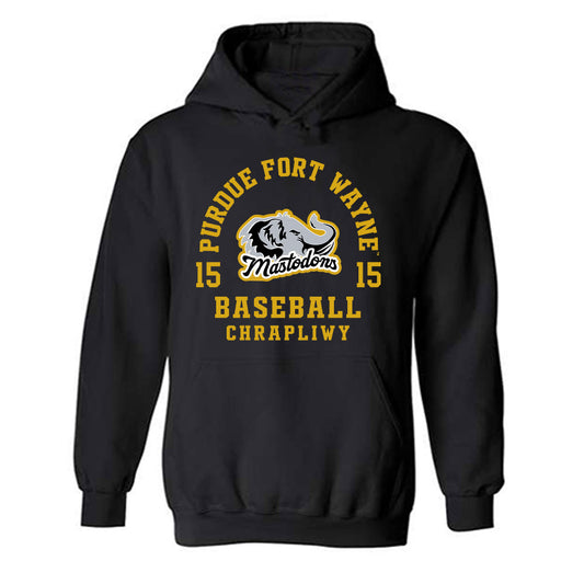 PFW - NCAA Baseball : Joseph Chrapliwy - Classic Fashion Shersey Hooded Sweatshirt