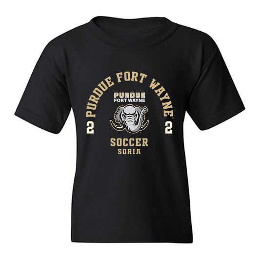 PFW - NCAA Men's Soccer : Marcos Soria - Classic Fashion Shersey Youth T-Shirt-0