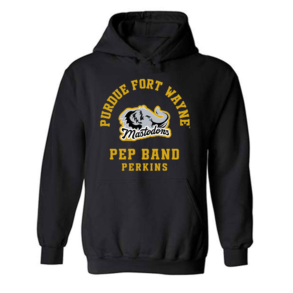 PFW - Pep Band : Victoria Perkins - Classic Fashion Shersey Hooded Sweatshirt-0