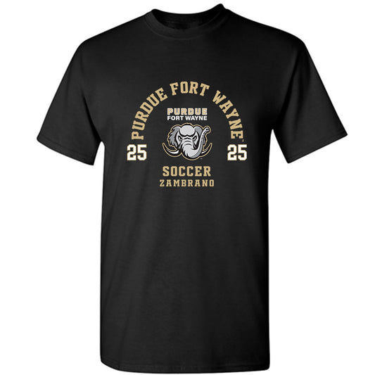 PFW - NCAA Men's Soccer : Julian Zambrano - Classic Fashion Shersey T-Shirt-0