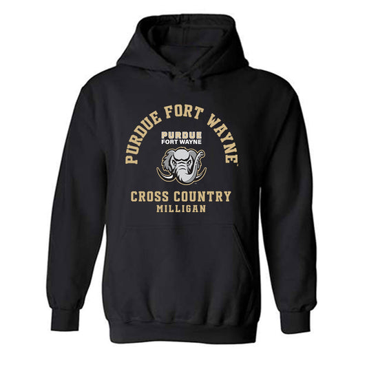 PFW - NCAA Women's Cross Country : Ava Milligan - Classic Fashion Shersey Hooded Sweatshirt-0