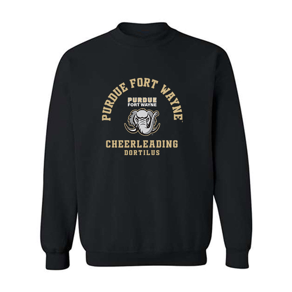 PFW - NCAA Cheerleading : Ludmilla Dortilus - Classic Fashion Shersey Crewneck Sweatshirt-0