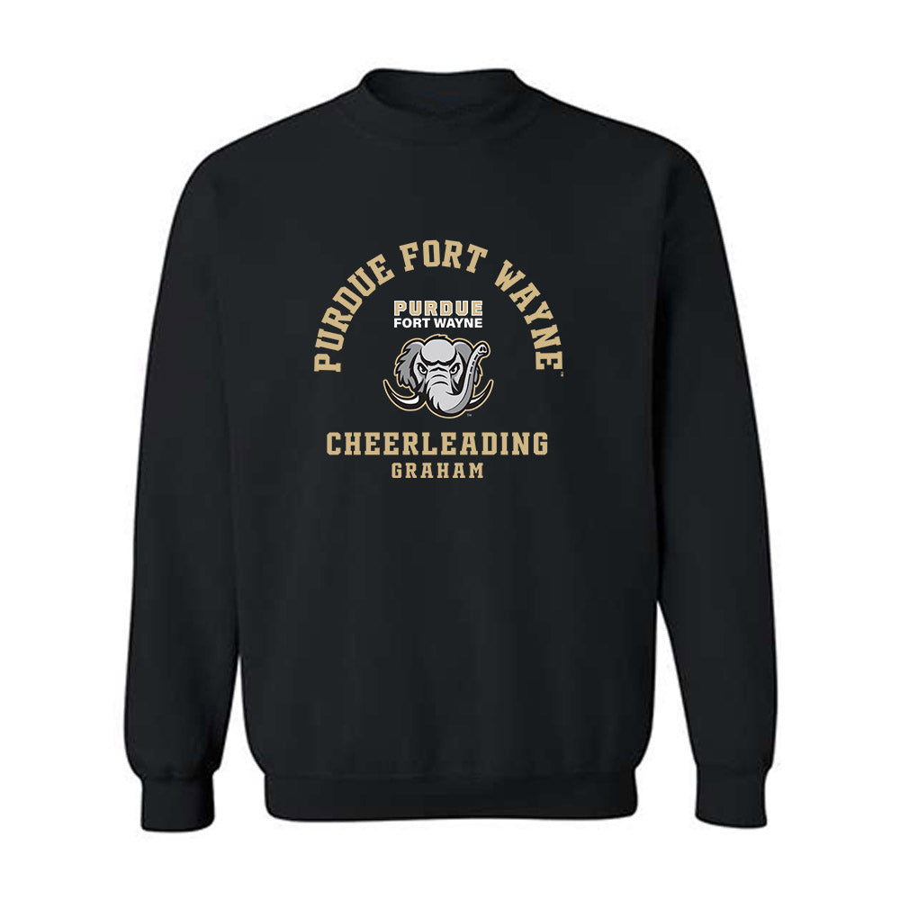 PFW - NCAA Cheerleading : Sierra Graham - Classic Fashion Shersey Crewneck Sweatshirt-0