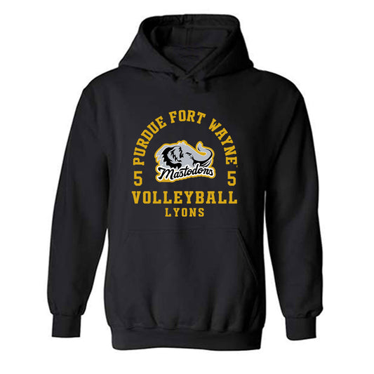 PFW - NCAA Men's Volleyball : Casey Lyons - Classic Fashion Shersey Hooded Sweatshirt