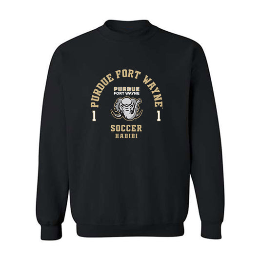 PFW - NCAA Men's Soccer : Amir Habibi - Classic Fashion Shersey Crewneck Sweatshirt-0
