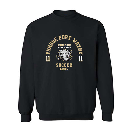 PFW - NCAA Men's Soccer : Christian Leon - Classic Fashion Shersey Crewneck Sweatshirt-0