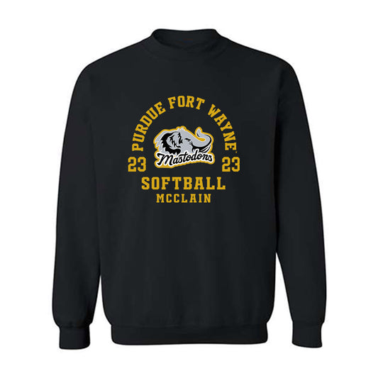 PFW - NCAA Softball : Faith McClain - Classic Fashion Shersey Crewneck Sweatshirt