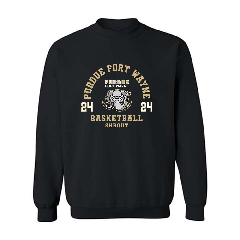 PFW - NCAA Men's Basketball : Mason Shrout - Classic Fashion Shersey Crewneck Sweatshirt-0