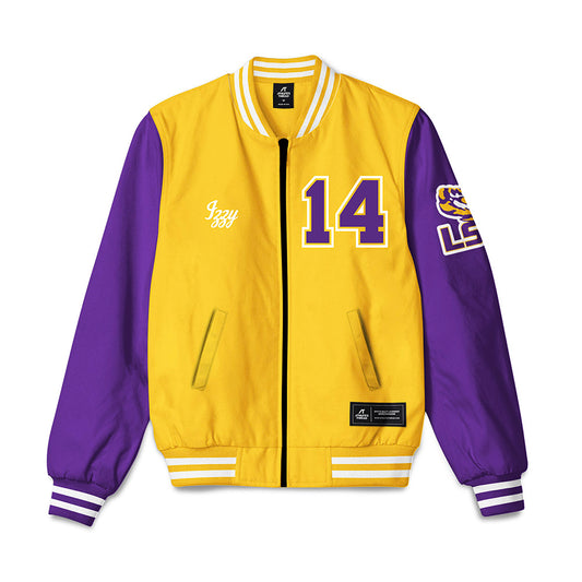 LSU - NCAA Women's Basketball : Izzy Besselman - Bomber Jacket