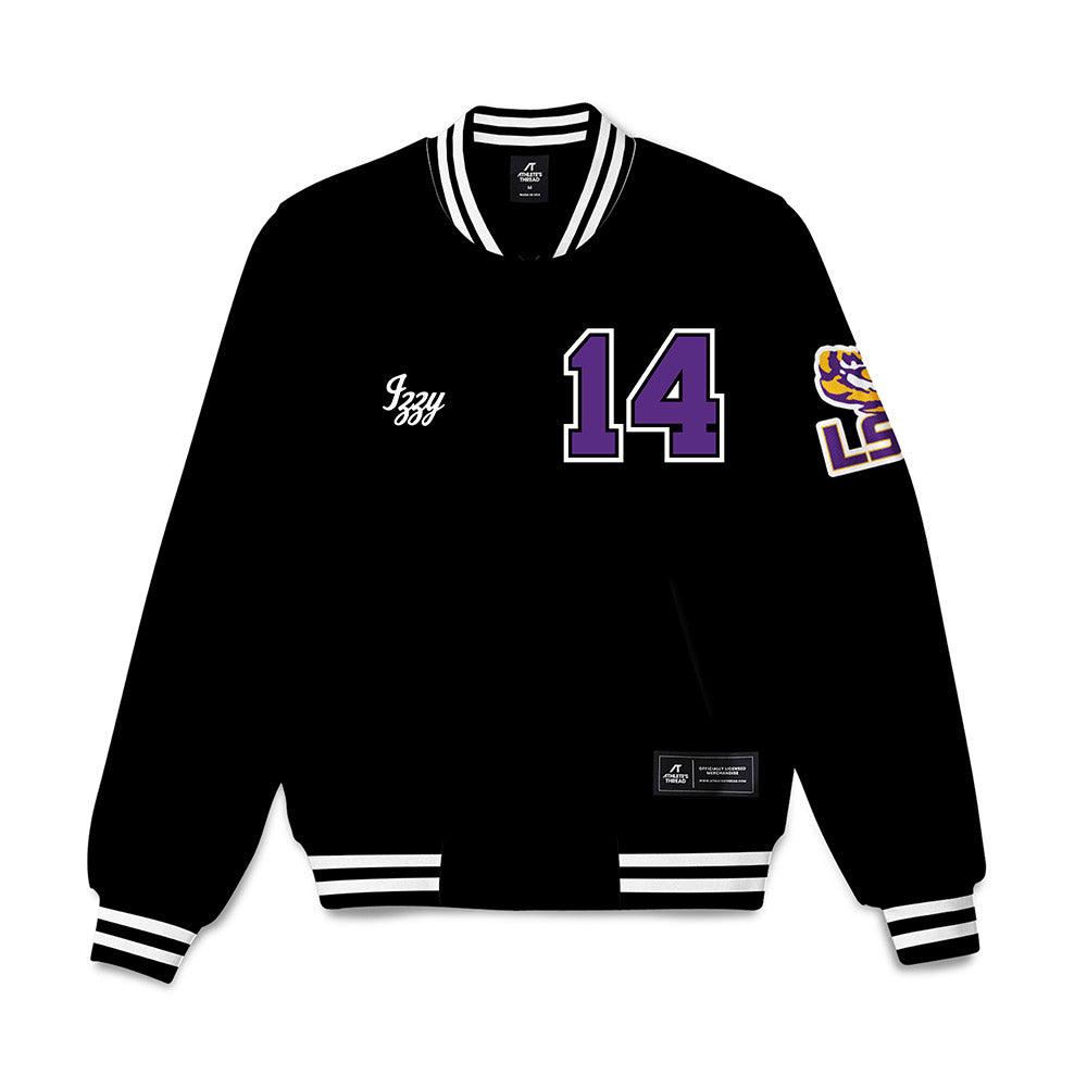 LSU - NCAA Women's Basketball : Izzy Besselman - Bomber Jacket