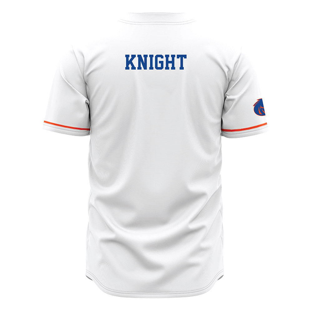 Boise State - NCAA Men's Golf : Gavyn Knight - White Jersey-1