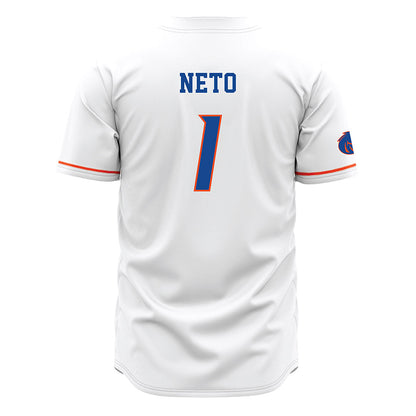Boise State - NCAA Men's Basketball : Aginaldo Neto - White Jersey-1