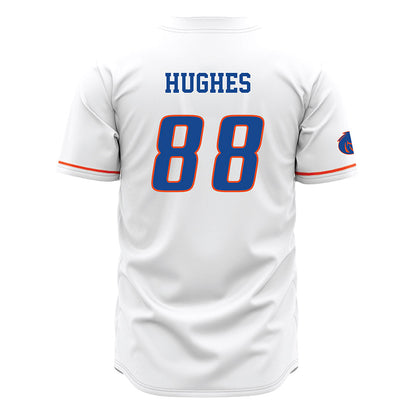 Boise State - NCAA Softball : Chloe Hughes - White Jersey-1