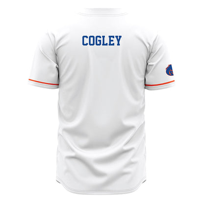 Boise State - NCAA Men's Track & Field : Trevor Cogley - White Jersey-1