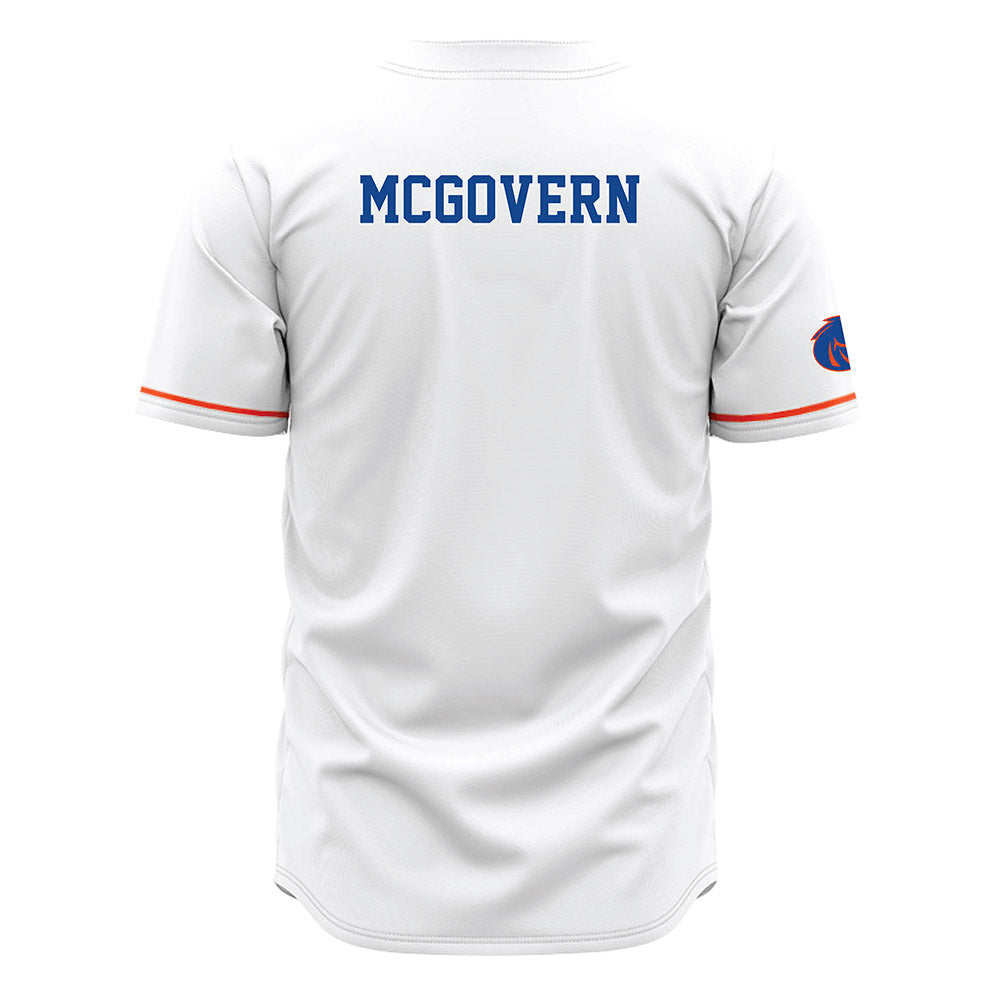 Boise State - NCAA Women's Gymnastics : Elaina McGovern - White Jersey