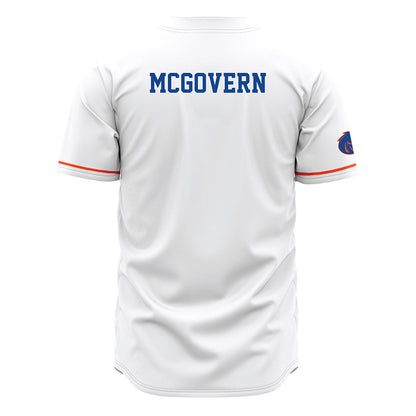 Boise State - NCAA Women's Gymnastics : Elaina McGovern - White Jersey