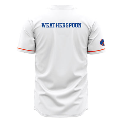 Boise State - NCAA Men's Track & Field : Raekwon Weatherspoon - White Jersey-1