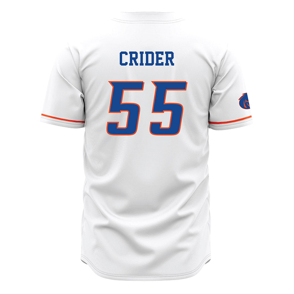 Boise State - NCAA Softball : Jorja Crider - White Jersey-1