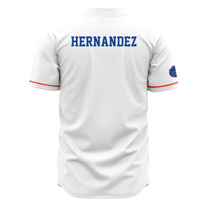 Boise State - NCAA Softball : Ashley Hernandez - White Jersey-1