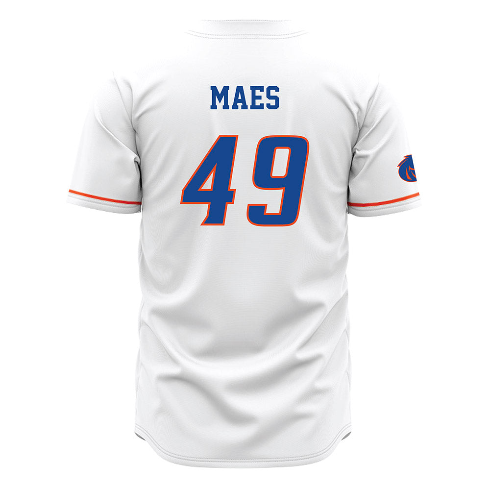 Boise State - NCAA Football : AJ Maes - White Jersey