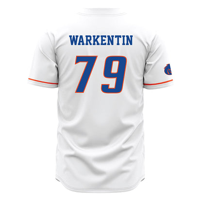 Boise State - NCAA Football : Connor Warkentin - White Jersey