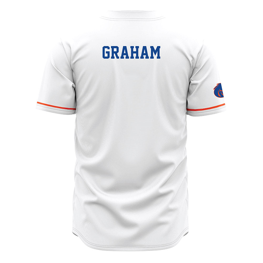 Boise State - NCAA Men's Track & Field : Christian Graham - White Jersey-1