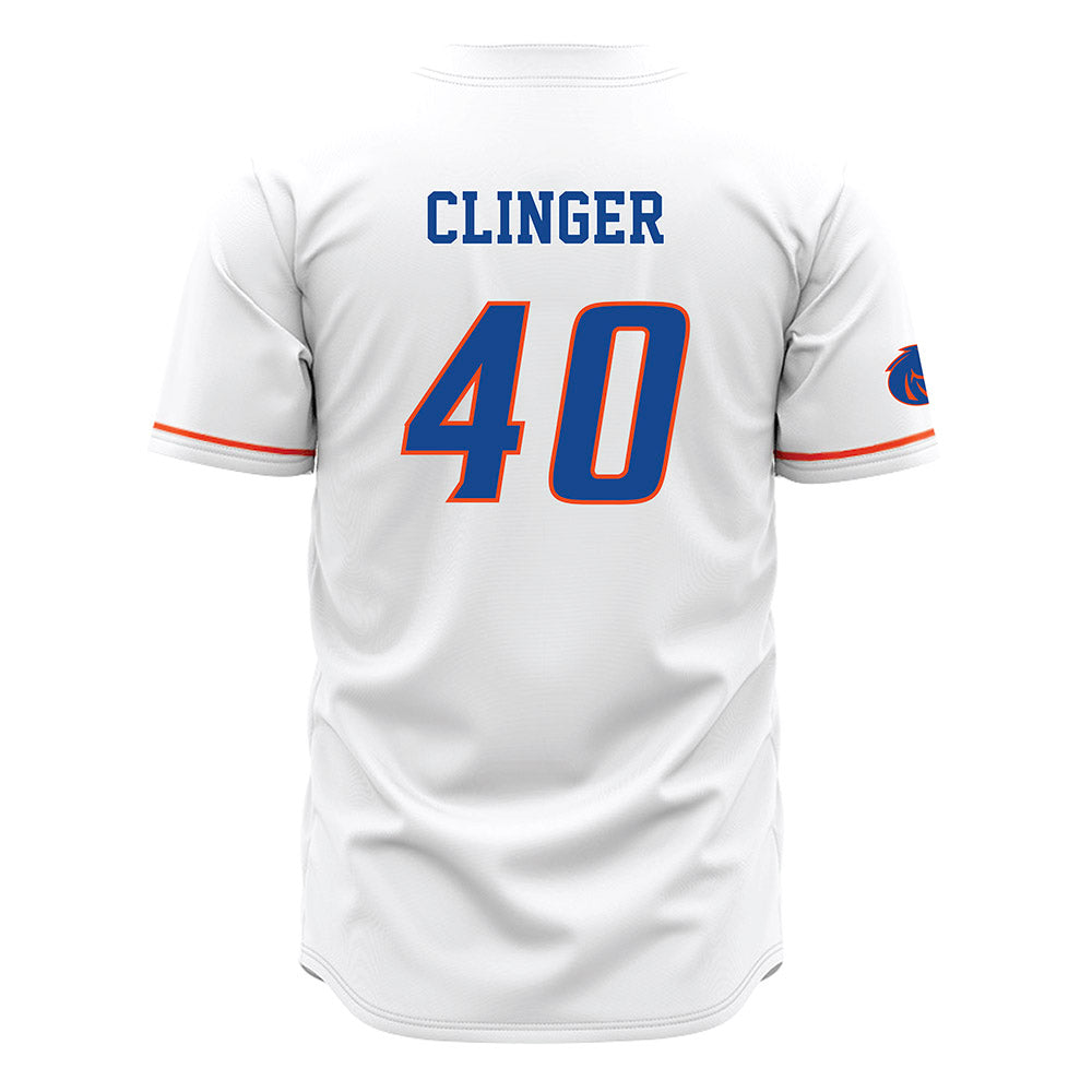 Boise State - NCAA Football : Ryker Clinger - White Jersey