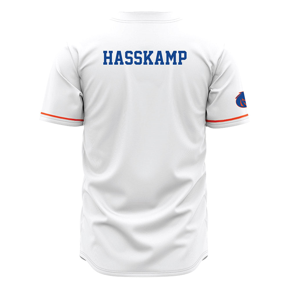 Boise State - NCAA Women's Track & Field : Gabrielle Hasskamp - White Jersey-1