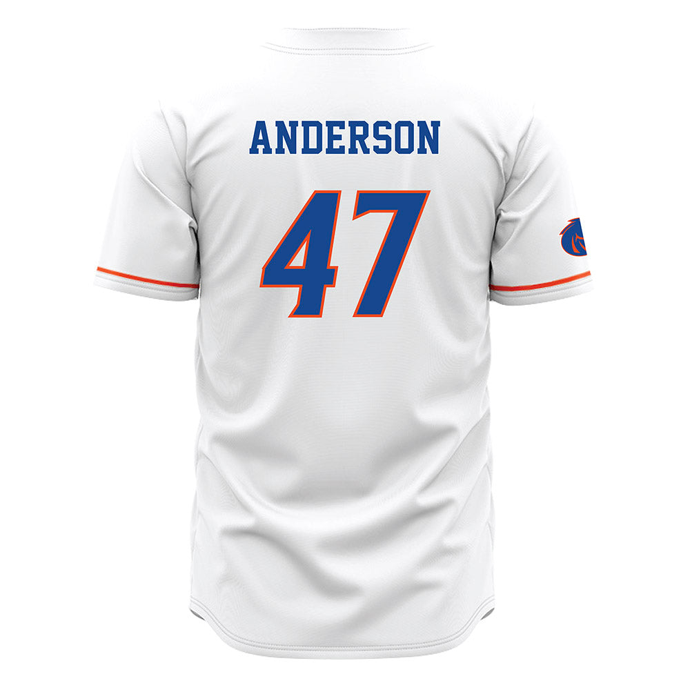Boise State - NCAA Football : Kaden Anderson - White Jersey