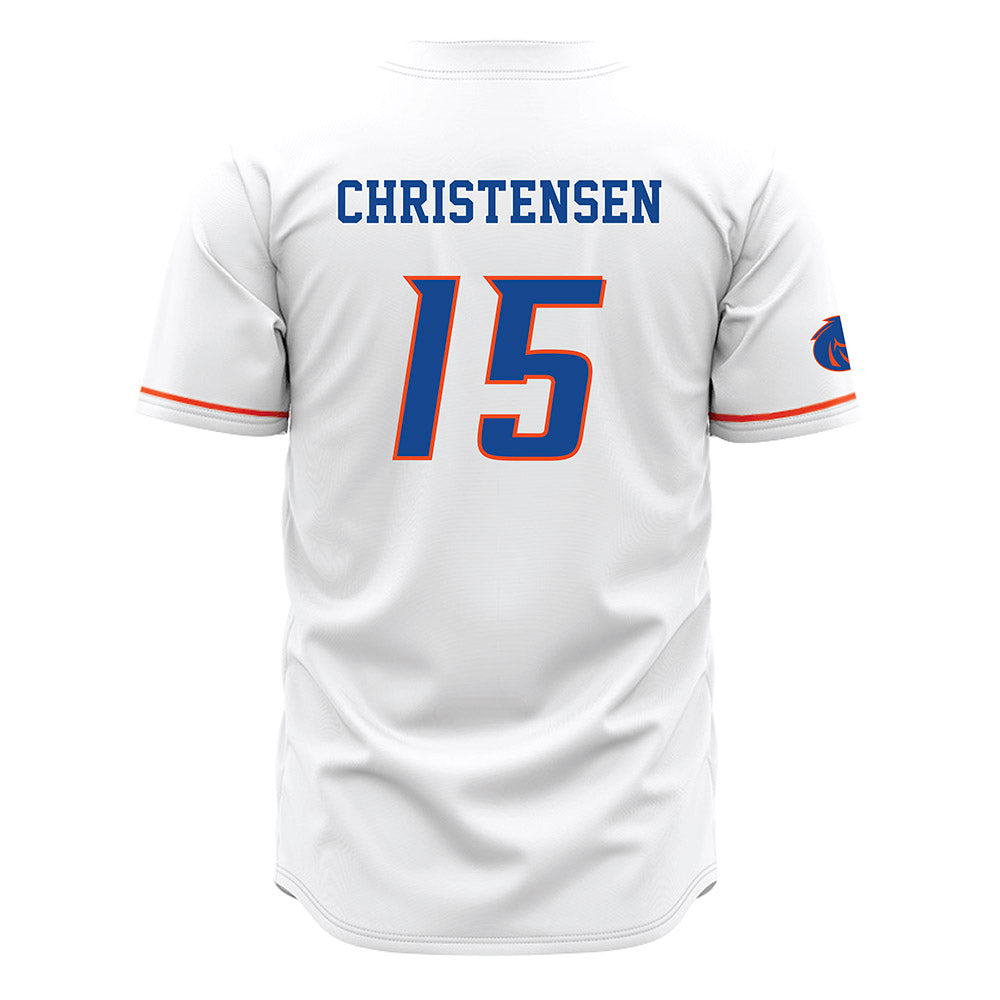 Boise State - NCAA Women's Basketball : Alyssa Christensen - White Jersey