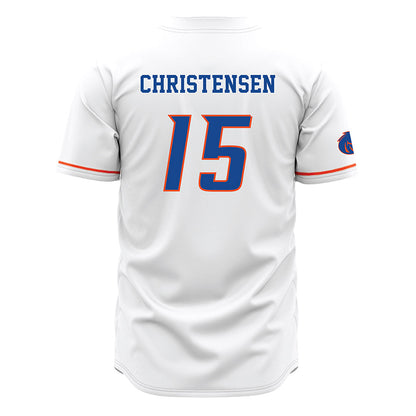 Boise State - NCAA Women's Basketball : Alyssa Christensen - White Jersey