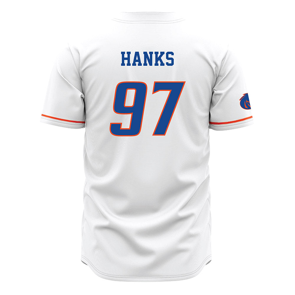 Boise State - NCAA Football : Hayden Hanks - White Jersey