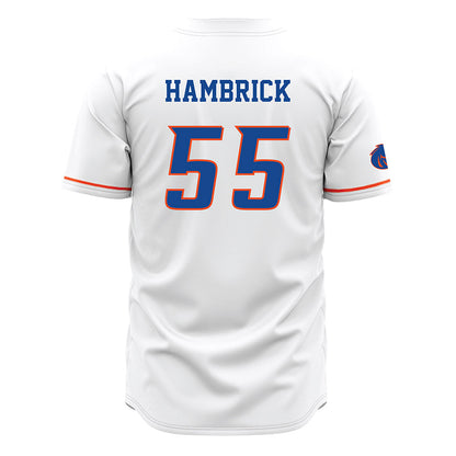 Boise State - NCAA Football : Gavin Hambrick - White Jersey