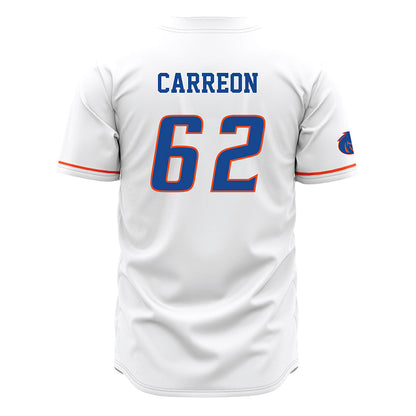 Boise State - NCAA Football : Rogelio Carreon - White Jersey