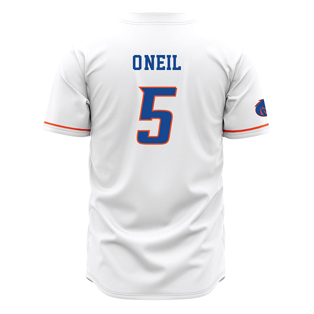 Boise State - NCAA Beach Volleyball : Sharli O'Neil - White Jersey-1