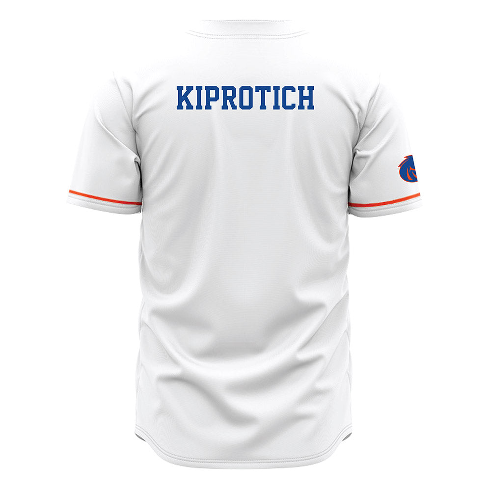 Boise State - NCAA Men's Track & Field : Brian Kiprotich - White Jersey-1