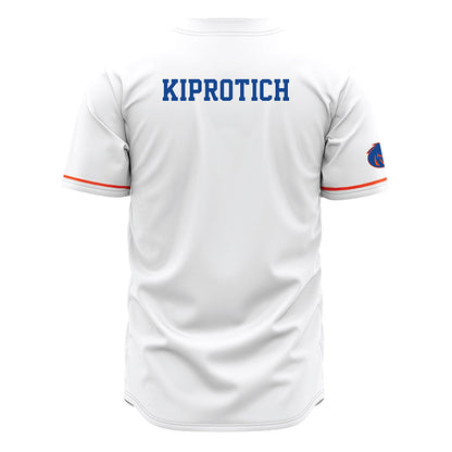 Boise State - NCAA Men's Track & Field : Brian Kiprotich - White Jersey-1