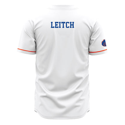 Boise State - NCAA Women's Gymnastics : Sydney Leitch - White Jersey-1