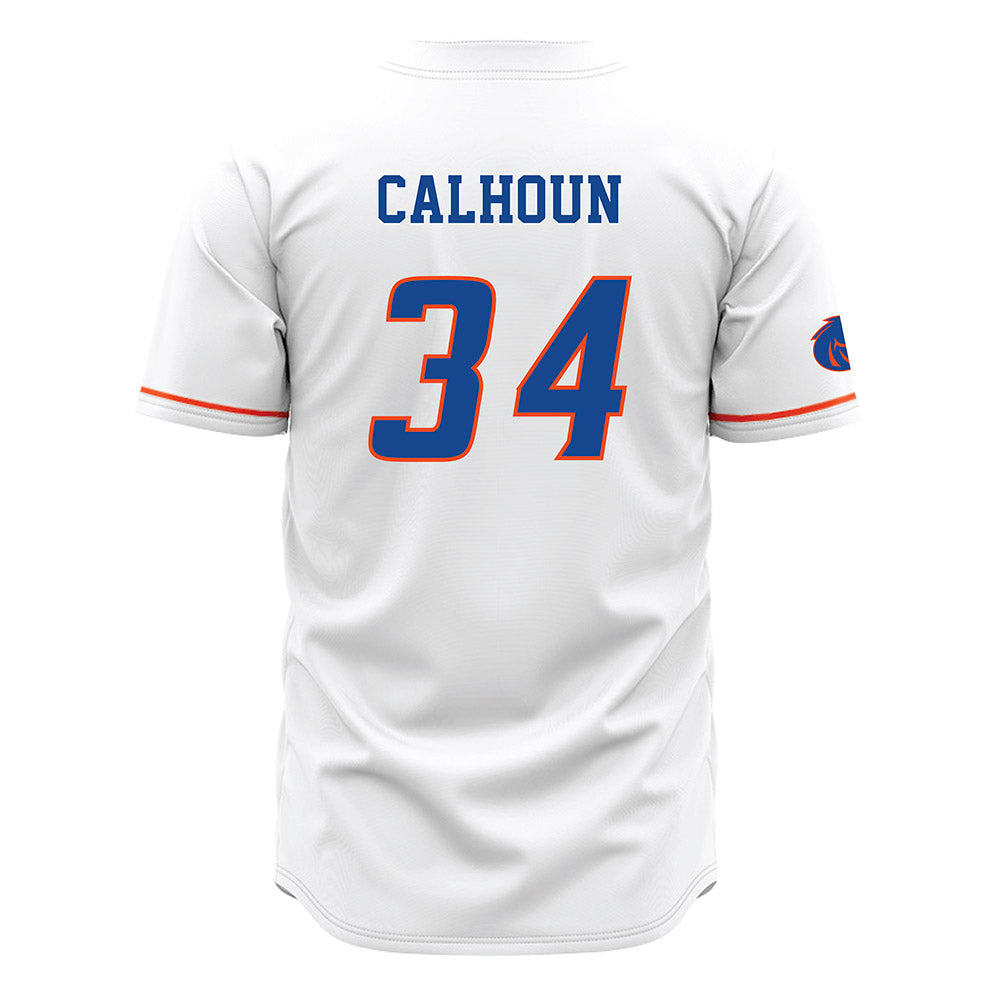 Boise State - NCAA Football : Dominik Calhoun - White Jersey-1