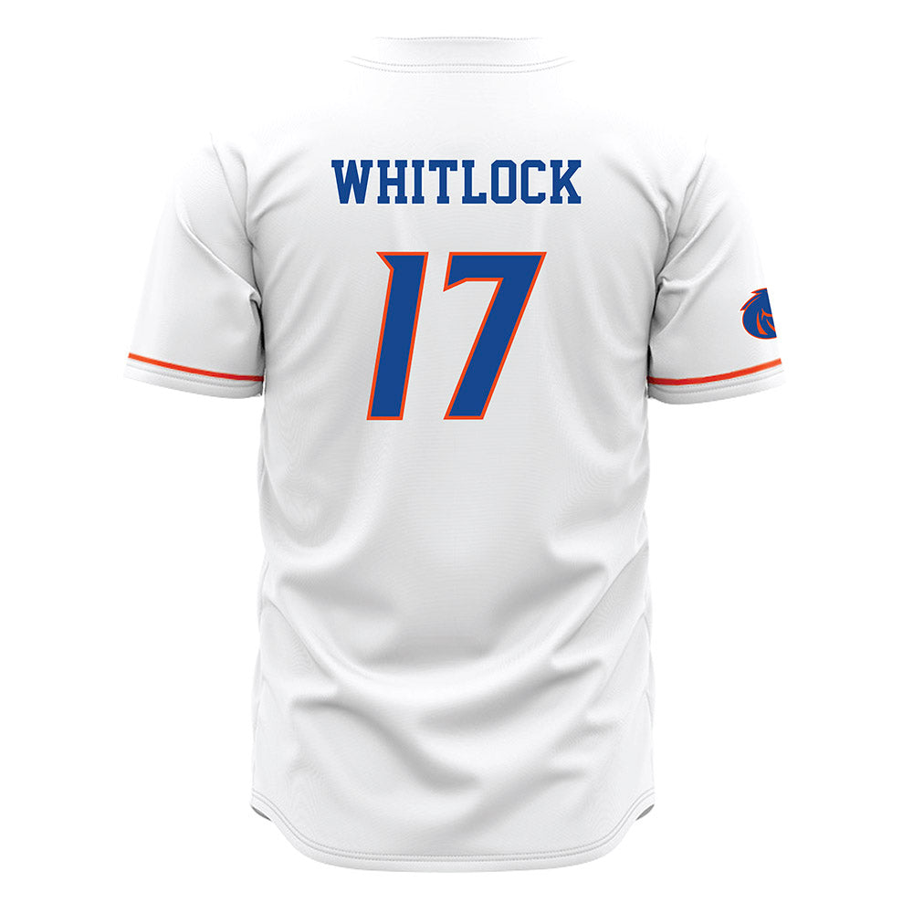 Boise State - NCAA Football : Demetric Whitlock - White Jersey-1