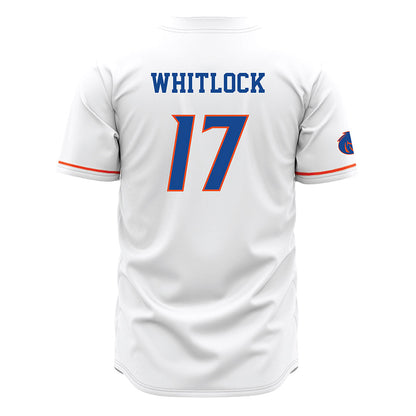 Boise State - NCAA Football : Demetric Whitlock - White Jersey-1