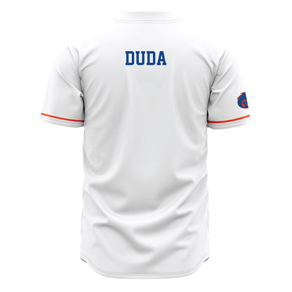 Boise State - NCAA Men's Tennis : Adam Duda - White Jersey-1