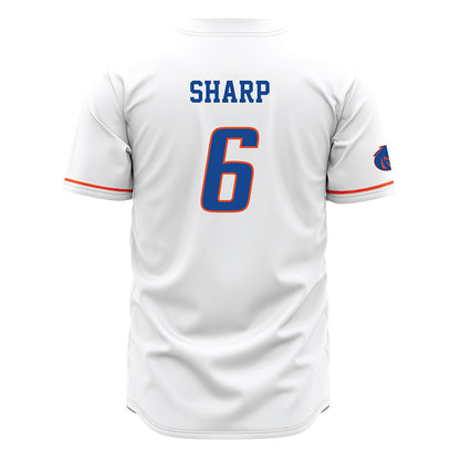 Boise State - NCAA Women's Basketball : Milly Sharp - White Jersey