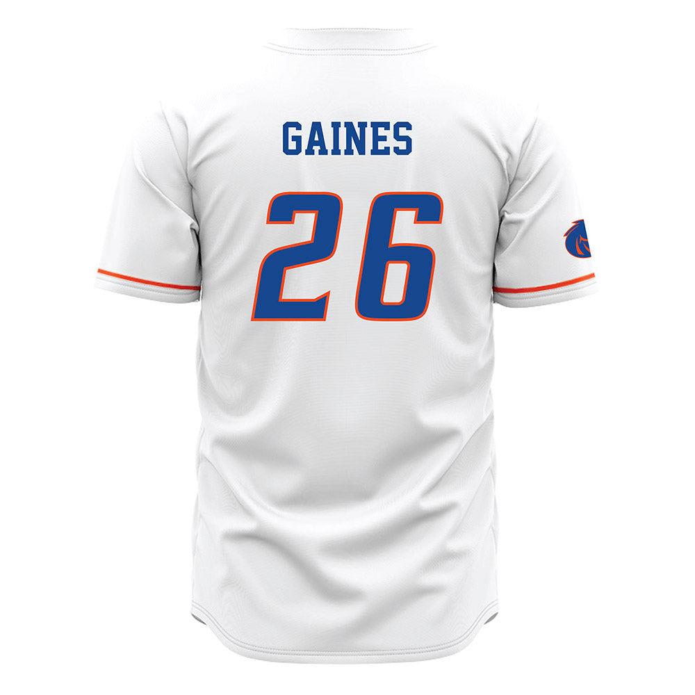 Boise State - NCAA Football : Sire Gaines - White Jersey