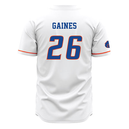 Boise State - NCAA Football : Sire Gaines - White Jersey