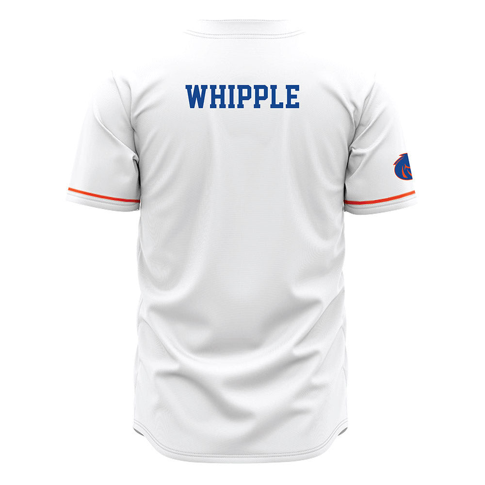 Boise State - NCAA Women's Gymnastics : Sydnie Whipple - White Jersey-1