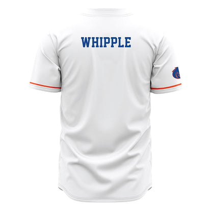 Boise State - NCAA Women's Gymnastics : Sydnie Whipple - White Jersey-1