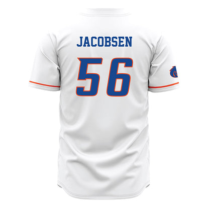 Boise State - NCAA Football : Mason Jacobsen - White Jersey