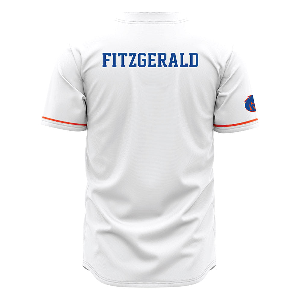 Boise State - NCAA Men's Track & Field : Angus Fitzgerald - White Jersey-1