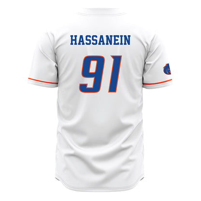 Boise State - NCAA Football : Ahmed Hassanein - White Jersey